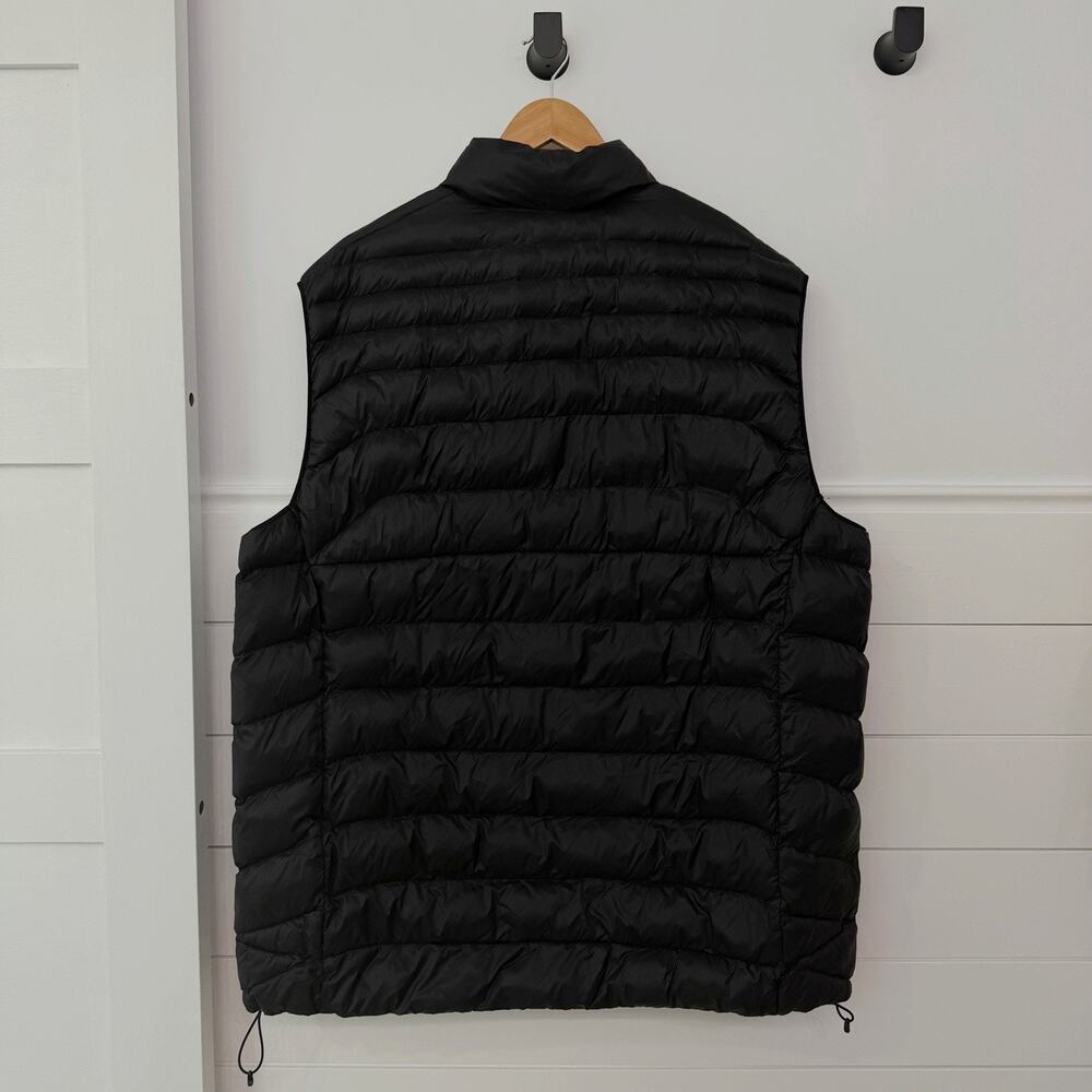 Men’s Polo Ralph Lauren Black Packable Puffer Vest Big And Tall Size 2XLT - Picture 7 of 9